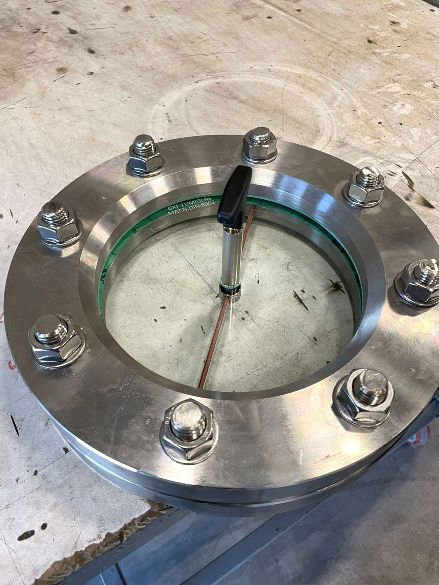 Paslanmaz Silecekli Gözetleme Camı